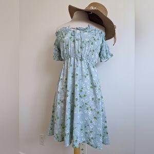 Daisy Tie front dress